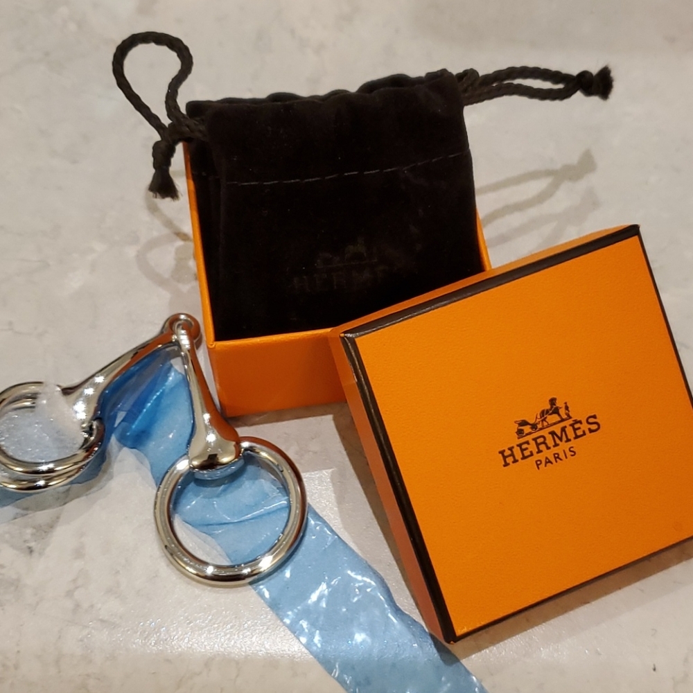 💯 Auth Hermes Scarf Ring